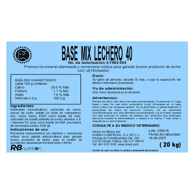 LECHERO 40